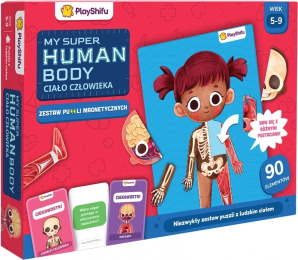 Playshifu My Super Human Body – ανθρώπινο σώμα, μαγνητικό εκπαιδευτικό σετ