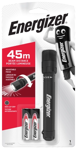 Energizer φακός χειρός X‑Focus LED για 2× AA