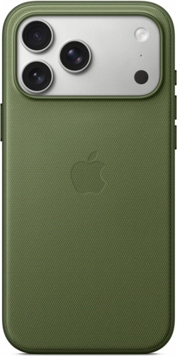 Υφασμάτινη θήκη TechWoven με MagSafe για iPhone 17 Pro Max – πράσινη