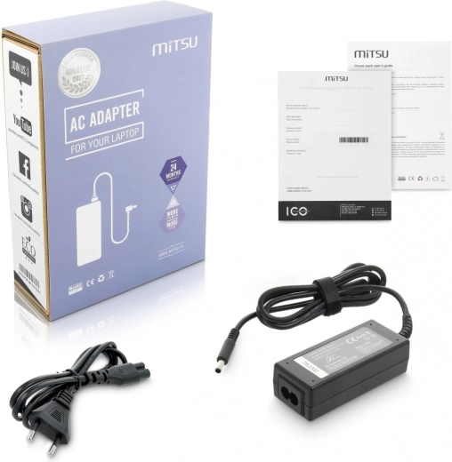 Τροφοδοτικό αντάπτορας Mitsu για Dell 45 W 19,5 V 2,31 A 4,5 × 3,0 mm με pin