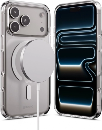 Διαφανής θήκη Clear MAG Cover για iPhone 17 Pro με MagSafe
