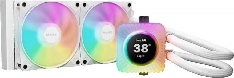 be quiet! Light Loop IO LCD 240mm Λευκό