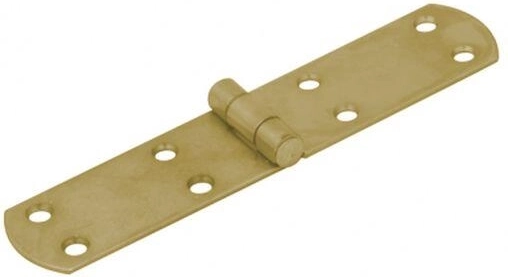Γαλλικός μεντεσές 160 × 33 × 2,5 mm, χάλυβας με κίτρινο ψευδάργυρο (γαλβανισμένος)