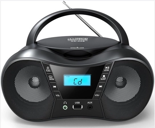 Φορητό CD player με USB και Bluetooth