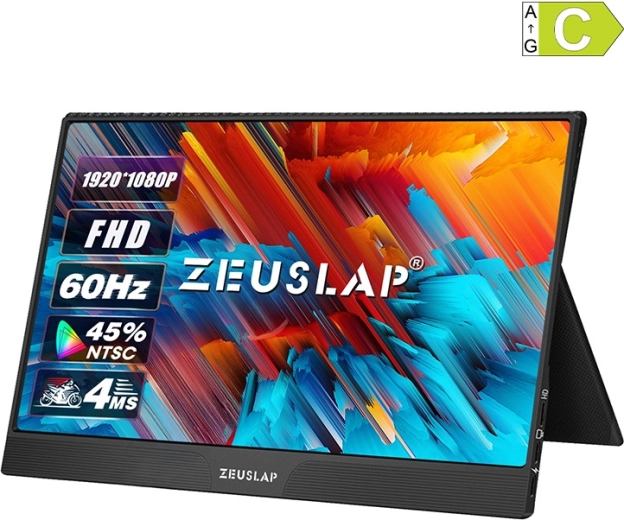 Φορητή οθόνη αφής Zeuslap Z15ST 15,6" Full HD IPS