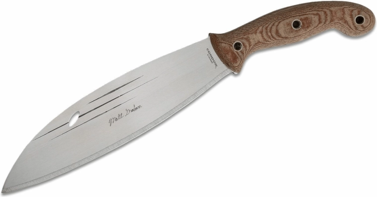 Condor Primitive Bush Mondo υπαίθριο μαχαίρι 25,4 cm, καφέ, Micarta, δερμάτινη θήκη