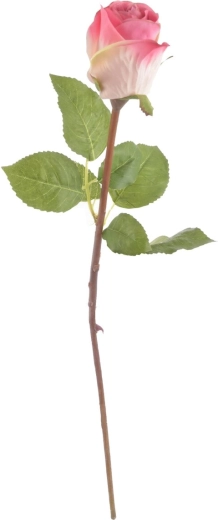 Τεχνητό τριαντάφυλλο ροζ 51 cm