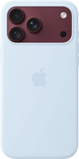 Θήκη σιλικόνης με MagSafe για iPhone 18 Pro Max – ψυχρό μπλε