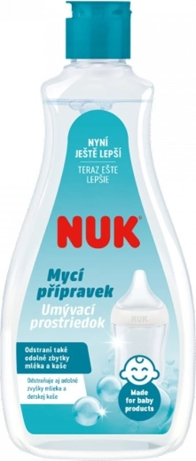 NUK υγρό καθαρισμού για μπιμπερό και θηλές 500 ml