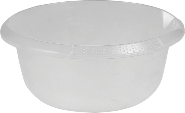 Στρογγυλό μπολ με στόμιο 2,5 l διάφανο 24 cm