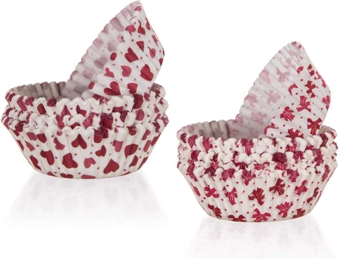 Χάρτινες θήκες για muffins LOVE 8,7 cm, 100 τεμ.