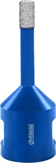 Διαμαντένια κορώνα DM-DRIL M14 6 mm για σκληρό gres - 1 τεμάχιο