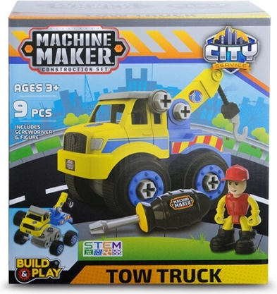 Κατασκευαστικό σετ οχημάτων CITY SERVICE Machine Maker για παιδιά