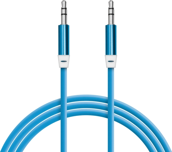 Καλώδιο ήχου AUX με βύσματα jack 3,5 mm, 1 m