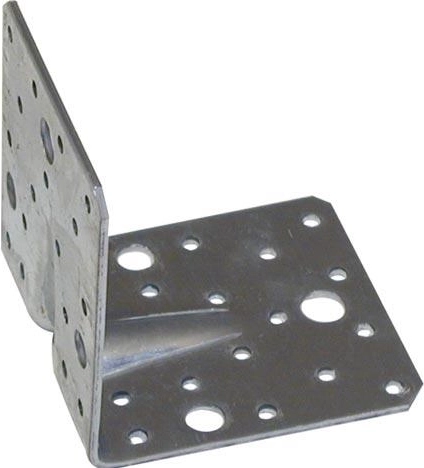 Χαλύβδινη γωνία με ανάγλυφο 90×100×100 mm