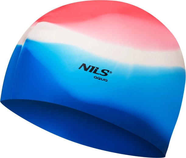 Σιλικονούχο σκουφάκι κολύμβησης NILS Aqua multicolor