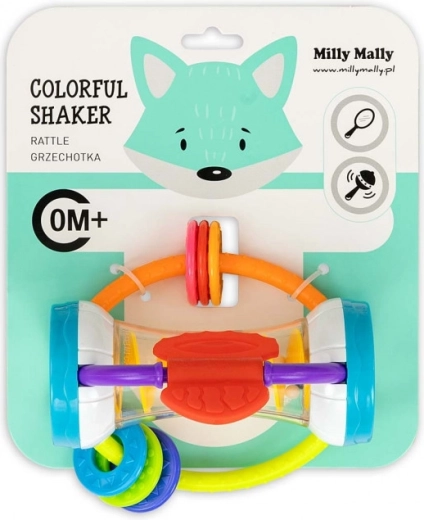 Κουδουνίστρα Milly Mally Shaker με μασητικό για μωρά