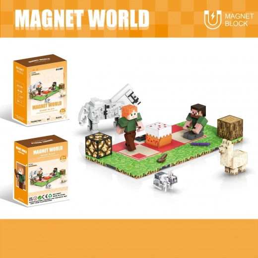 Κατασκευαστικό σετ Magnet World Picnic Party