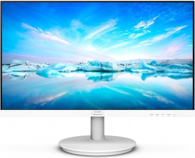 Λευκή οθόνη IPS 27 ιντσών PHILIPS με HDMI και ηχεία