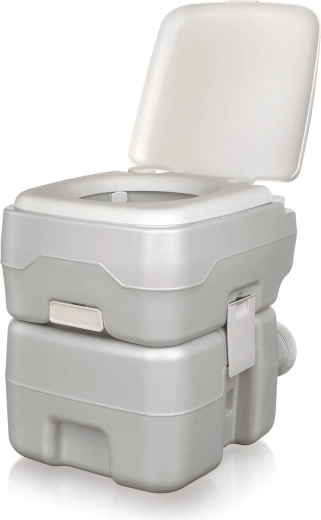 Φορητή χημική τουαλέτα 20 l / 14 l, γκρι
