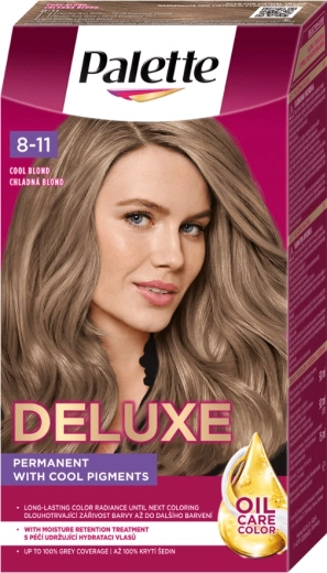 Palette Deluxe 8-11 ψυχρό ξανθό 50 ml