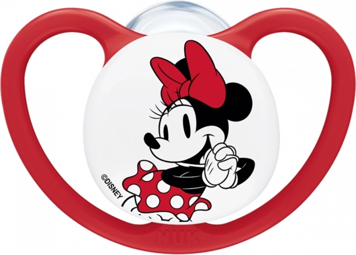 Πιπίλα NUK Perfect Match Air DISNEY MICKEY MOUSE, σιλικόνης, 0–6 μηνών, κόκκινη