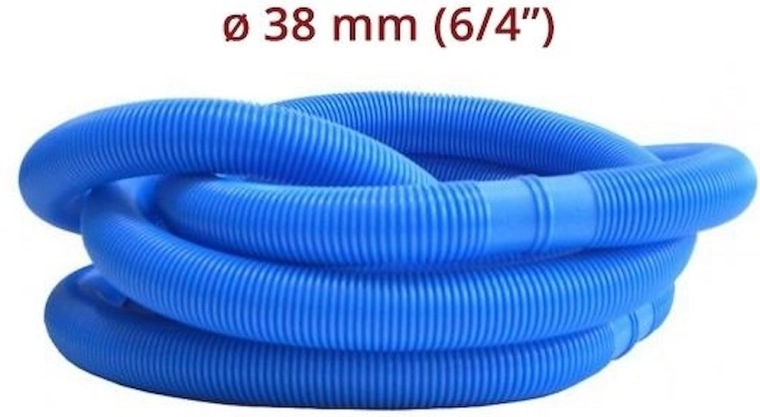 Σωλήνας πισίνας σε μέτρα 38 mm (6/4") – μπλε, 1 m