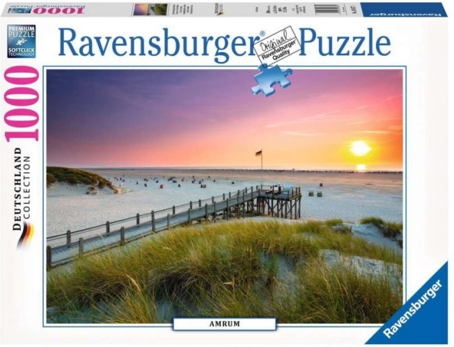 Παζλ Ravensburger Δύση του ήλιου στο Amrum 1000 κομμάτια