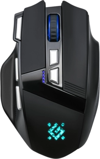 Ασύρματο gaming ποντίκι DEFENDER Knight, 3200 DPI, 8 κουμπιά, μαύρο