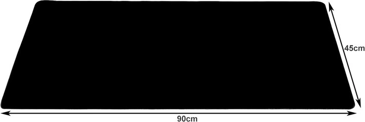Μέγεθος XXL 90 × 45 cm για πληκτρολόγιο και ποντίκι
