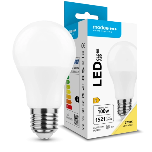 Λάμπα LED Globe A60 13,8 W E27 2700K 1521 lm 360°