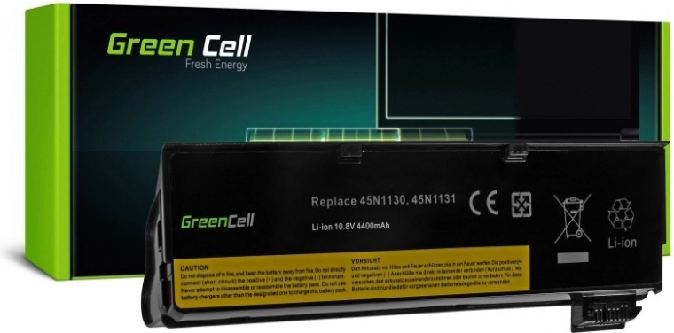 Μπαταρία για Lenovo ThinkPad L450/T440/T450/X240/X250 11,1 V 4,4 Ah Green Cell