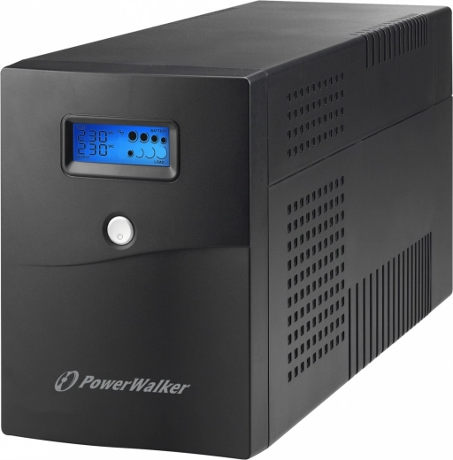 Αδιάλειπτη τροφοδοσία (UPS) PowerWalker 3000 VA line-interactive με LCD, 4× Schuko, RJ11/RJ45 και USB