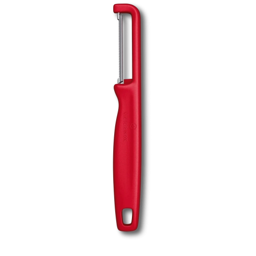 Αποφλοιωτής VICTORINOX Iota με οδοντωτή λεπίδα, κόκκινος