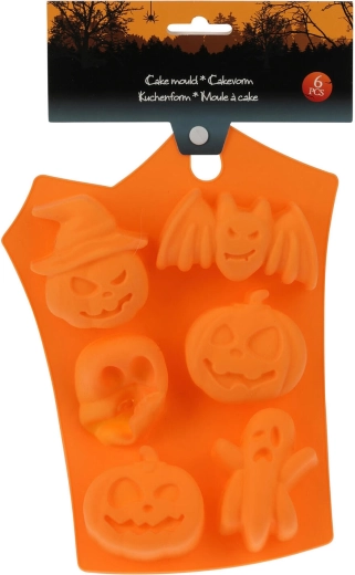 Φόρμα ψησίματος από σιλικόνη Halloween 23 cm - 1 τεμάχιο