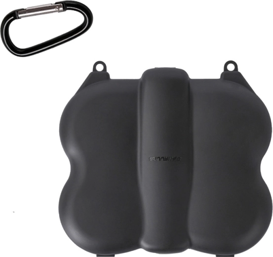 Sunnylife θήκη μεταφοράς με καραμπίνερ για DJI Neo 2 μαύρη - 1 τεμάχιο