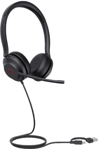 Yealink UH35 Dual Teams USB‑C/USB‑A ενσύρματο ακουστικό κεφαλής