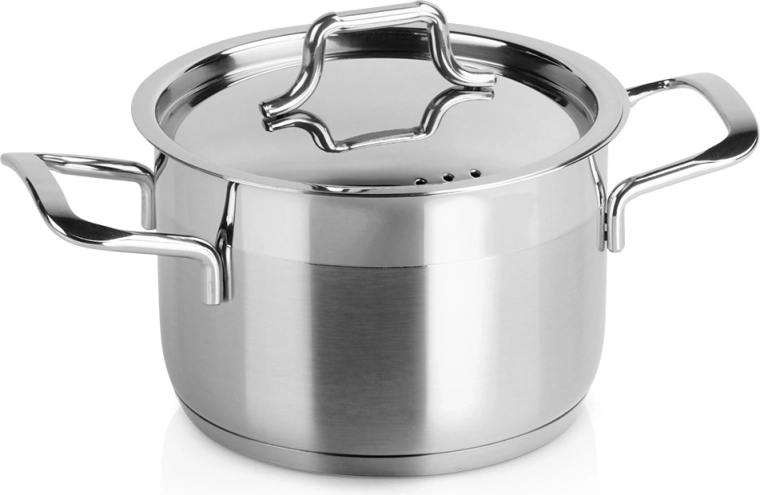 Ανοξείδωτη κατσαρόλα με καπάκι Anett 14 cm, 1,5 l