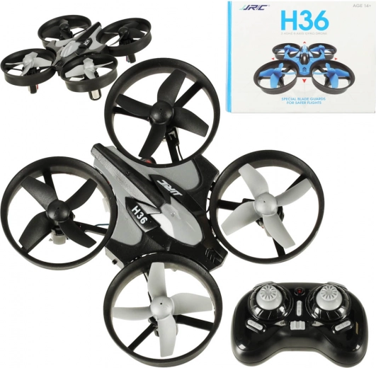 Μίνι drone JJRC H36 2.4GHz 4CH με 6αξονική σταθεροποίηση – μαύρο