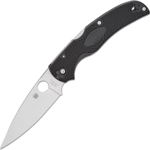 Πτυσσόμενο μαχαίρι τσέπης SPYDERCO Native Chief Lightweight, μαύρο, σατινέ