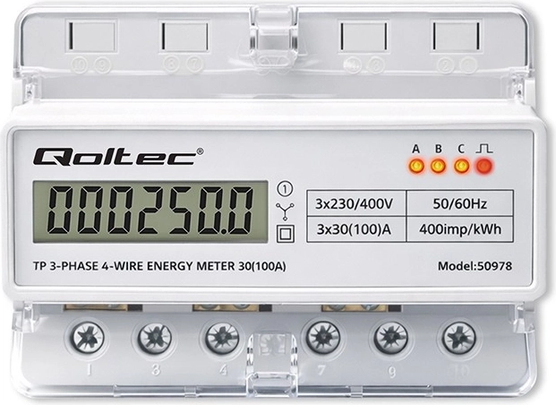 Ευανάγνωστη LCD με ακριβείς ενδείξεις σε kWh