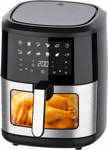 Φριτέζα θερμού αέρα (air fryer) 6 l, 1500 W, 12 προγράμματα