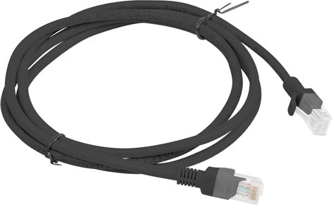 Καλώδιο Patchcord LANBERG κατηγορίας 6, 1,5 m, μαύρο