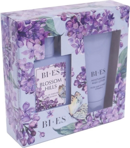 Σετ δώρου για γυναίκες BI-ES Blossom Hills – eau de parfum 100 ml + γαλάκτωμα σώματος 150 ml