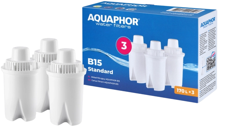 Σετ ανταλλακτικών φίλτρων για κανάτα AQUAPHOR B15 Standard – 3 τεμ.