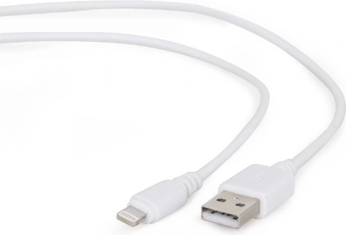 Λευκό καλώδιο USB 8-pin 1m