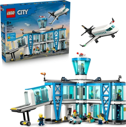 LEGO City αεροδρόμιο με αεροπλάνο