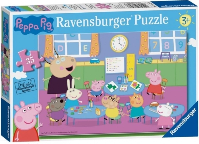 Παζλ Ravensburger Peppa Pig – όλη η τάξη, 35 κομμάτια