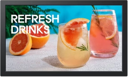 Επαγγελματική οθόνη Samsung QB13C 13 ιντσών με Full HD και 500 cd/m²