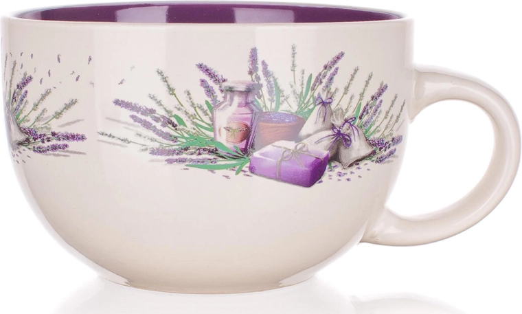 Κεραμική κούπα jumbo Lavender 660 ml